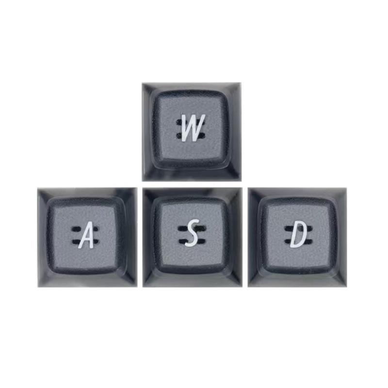 

Backlights EMA Profile Keycap 4key DoubleShots WASD Key Accessory for Mechanical Keyboards