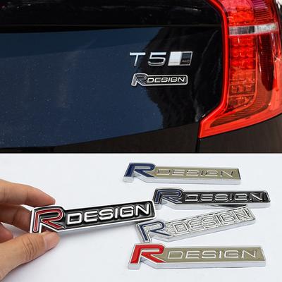 R design 3D Auto Styling Aufkleber Abzeichen Emblem Für Rdesign S40 S60 S80 C30 S90 XC40 XC60 XC90 V40 V50 v60 V90 Zubehör