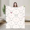GANADIs Blankets Fleece  Relax Ultra-Soft Throw Blankets for Bedding Rug Piece