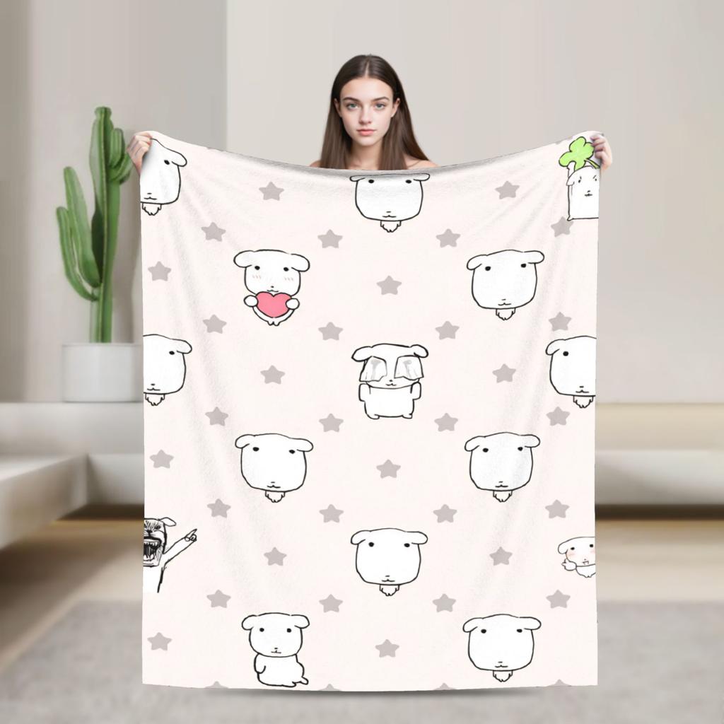 GANADIs Blankets Fleece Relax Ultra-Soft Throw Blankets for Bedding Rug Piece