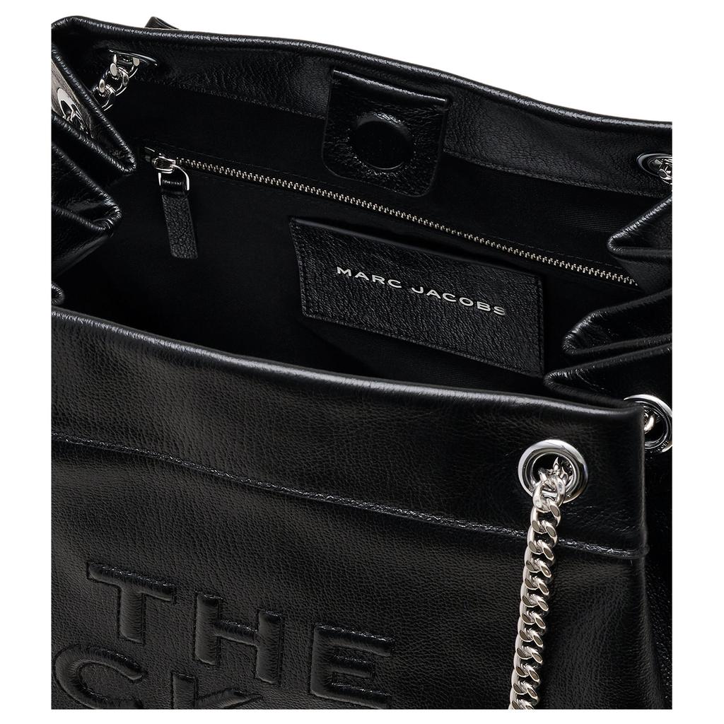 Marc Jacobs Die Große Lederketten Beuteltasche Schwarz Damen Schultertaschen 2S5HSH025H02-001