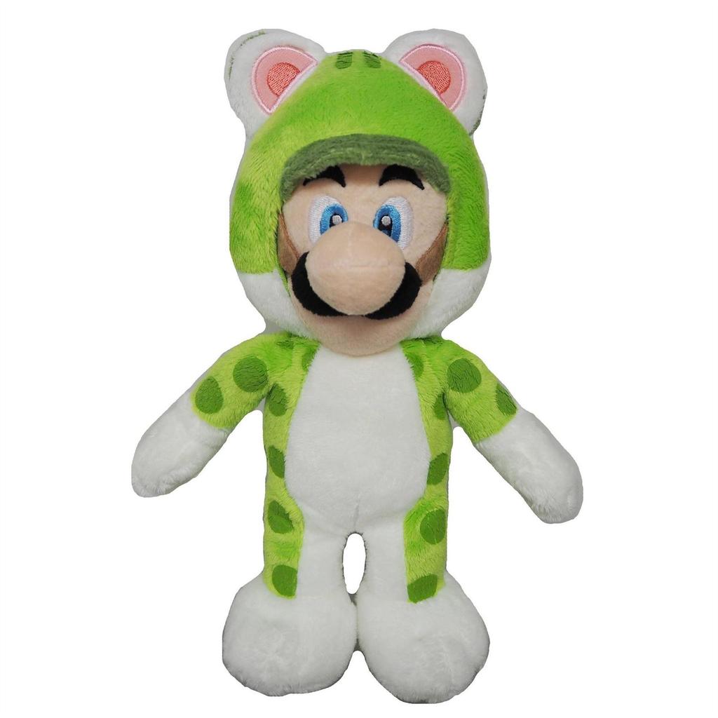 Super Mario Bros Cat Luigi Plush Toy