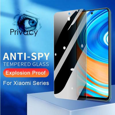 Xiaomi Mi 11 Lite Redmi Note 13pro 12s 12 11s 11 10s 10 9s 9 8 Pro Pro+ Poco X6 X5 X3 NFC 12C 13C 10C 9T 9C Privacy Tempered Glass Screen Protector
