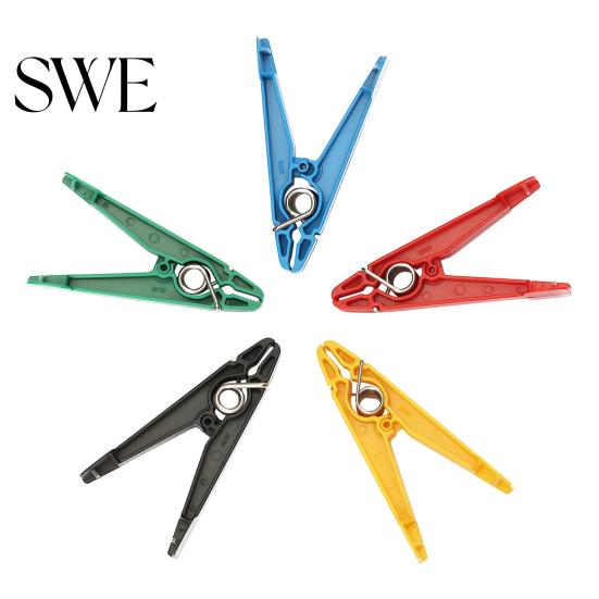 Adjustable Level Hand Exerciser 5Pcs Finger Resistive Pinch Pin Training Equipment Resistance Clips Grip Strengthener Weak Hands Physical
