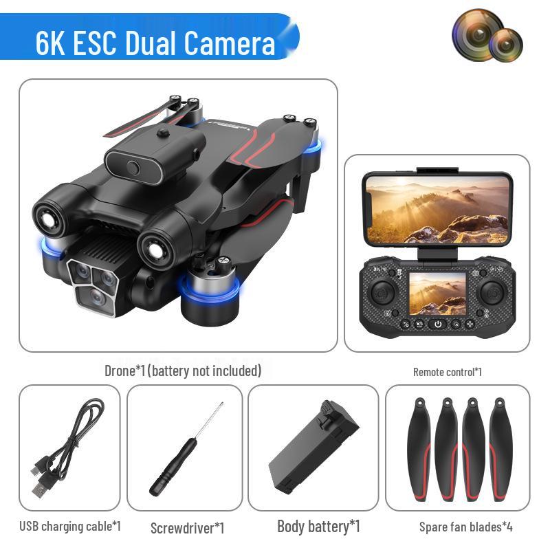LF632 Profesionální dron s dálkovým ovladačem s obrazovkou, bezkartáčový motor s dlouhou výdrží pro letecké snímkování.