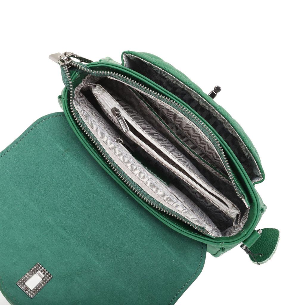 Damen-Handtasche Frühjahr 2025: Rautenmuster, Ein Schultergurt, Vielseitige breite Riemen Crossbody