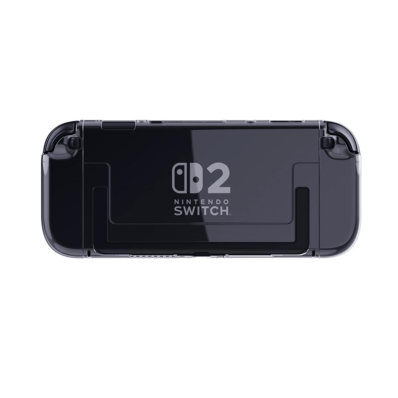 

For Switch 2 game console Detachable all inclusive protective case, TPU soft shell controller+PC transparent middle frame чистый