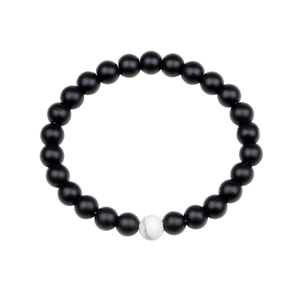 

JMXD Радужный Камень Черный Матовый Тигровый Глаз Регулируемый Эластичный Браслет из Бусин Мода Красочные Женские Ювелирные Изделия Аксессуар Подарок