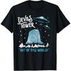 Devils Tower National Monument Out of This World! Funny UFO T-Shirt