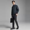 YOUNGOR Men's Classic Business Commuter Lapel Jacket