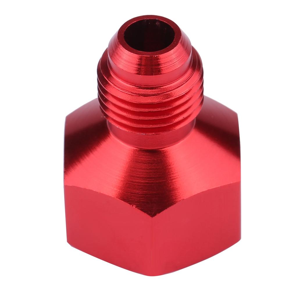 Aluminum Alloy Female AN10 To AN6 Male Flare Reducer Fuel Line Oil Hose Fitting Adapter Black