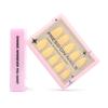Manicure Long Almond False Nails French Simple Fake Nails Detachable Solid Color Press on Nails Women