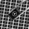 2/5/10Pcs Carbon Fiber Steering Wheel Car Logo Emblem 3D Stickers For Mercedes-Benz W213 W212 W220 W221 W222 W108 W126 W140 W168 W169 W176