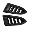 2pcs ABS Imitate Carbon Fiber Front Side Air Vent Cover For Subaru Crosstrek  2024 Front Up Upper Air Vent Cover