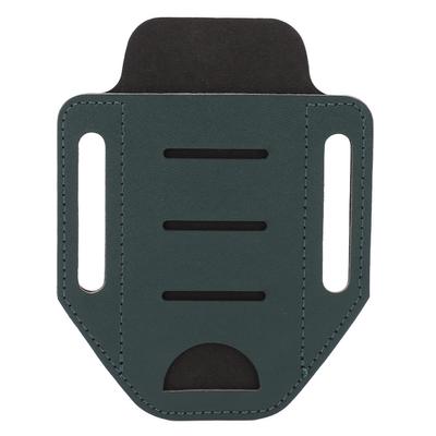 Leder Multitool Scheide EDC Einzeltasche Organizer Halter für Gürtel Taschenlampe CampingGrün