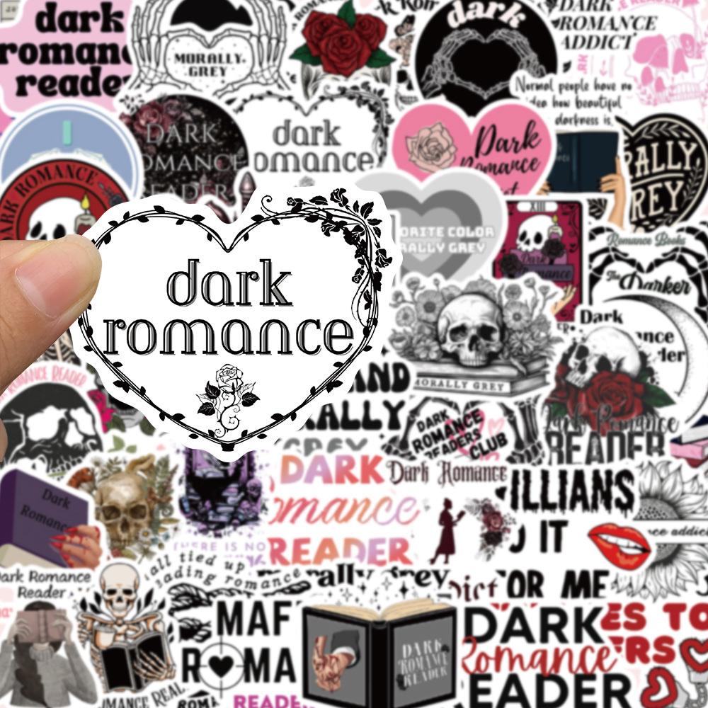 10/30/50PCS Cool Dark Romance Reader Stickers For Scrapbook Phone Skateboard Guitar DIY Decoration Waterproof Graffiti Decal Toy