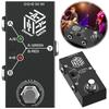 ABY Box Line Selector Metal Casing ABY Line Guitar Effect Pedal Anti-slip ABY Line Selector for Electric Guitar Bass