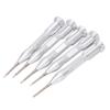 5PCS Small Screwdriver Assortment Point Tip Metal Handle Screwdriver Set for Electronic Repair