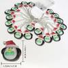 Christmas Snowman Tree LED String Lights - Holiday Décor for Windows