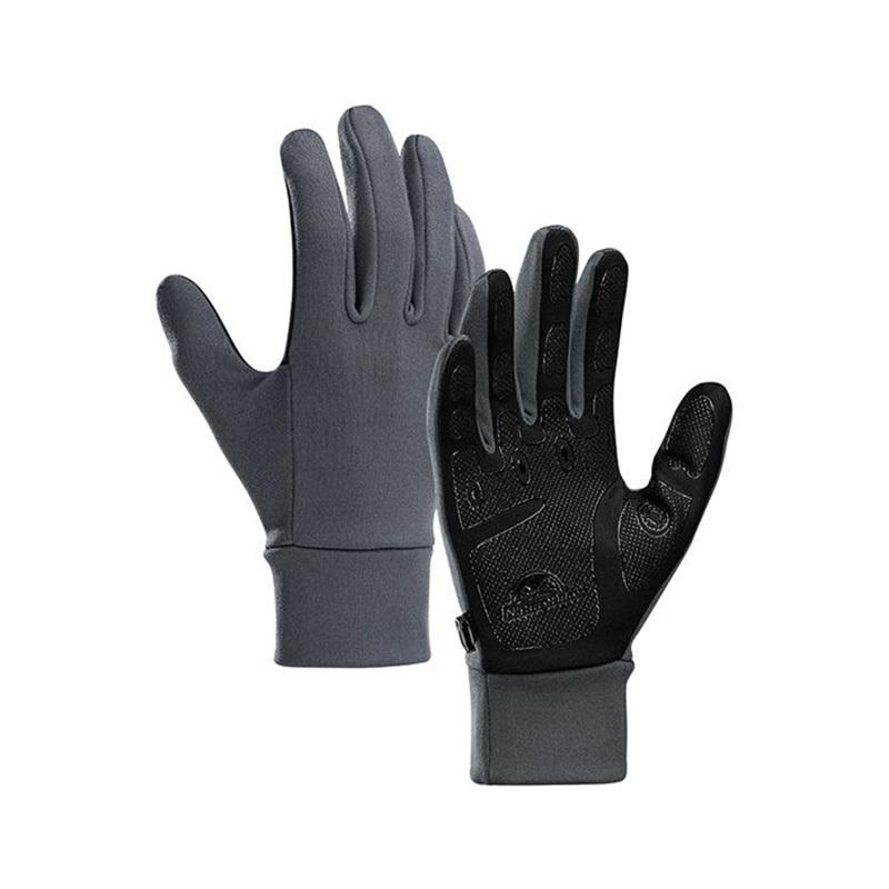 Naturehike Touch Screen Anti-skid Gloves Mountaineering Cycling Hiking Non-Slip Portable Gloves NH20FS032