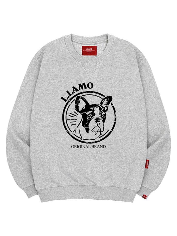 Ellamo Lovely Bulldog Sweatshirt Unisex Plus Size S~4Xl (Type B)