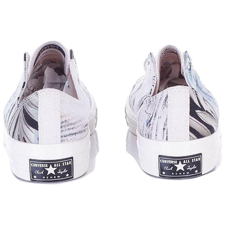 Converse 1970s All Star Casual Comfort Low-top Canvas Shoes for Men and Women in White and Blue