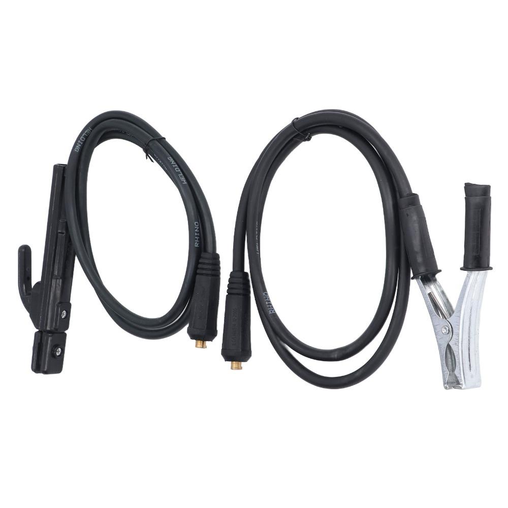 2pcs 200A Welding Ground Clamp 1.5m Welding Electrode Holder Set Earth Clamp Set Workshop