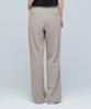 Musinsa Standard Genderless Wide Elastic Waist Slacks [Light Beige]