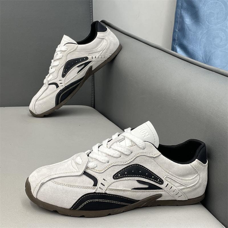 Leather Men's Shoes Autumn New Soft-soled Breathable Shoes Men's Low-top Men's Versatile Sports and Leisure Shoes Bc