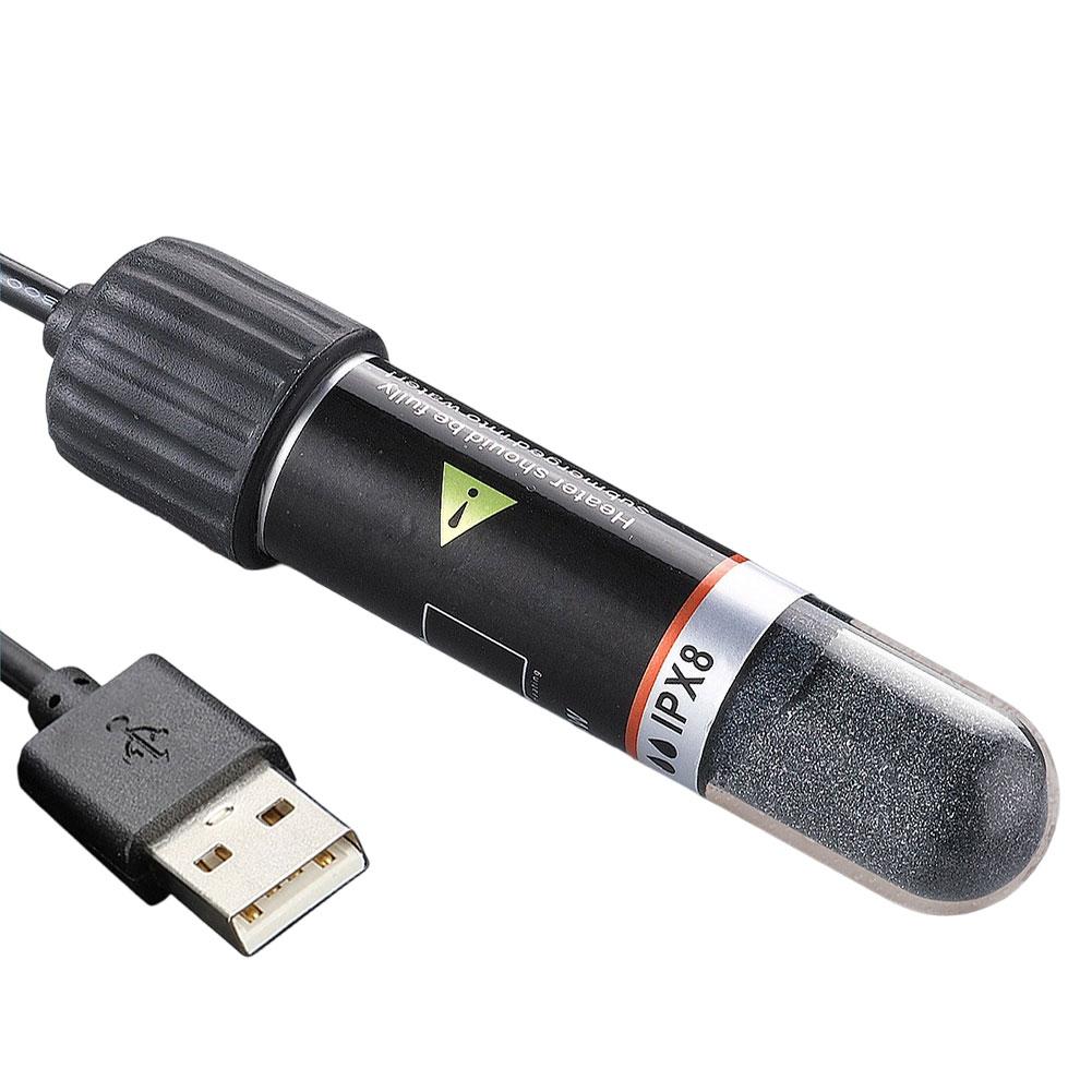 Mini Aquarium Heater Safe Shrimp/Turtle/Fish/Reptiles 27-26℃ Thermostat Aquarium Basking Heater Small Tank Heater