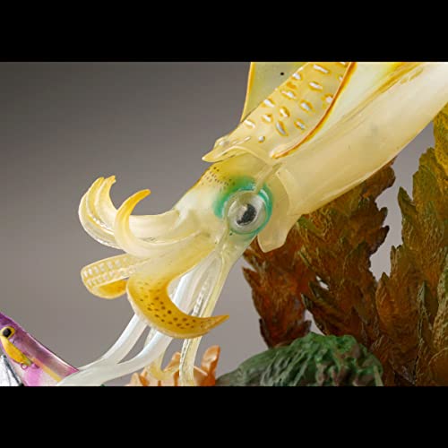 Kaiyodo STRIKE FANTASY Bigfin Reef Squid, Approx. 100mm, Non-Scale, SBS/ABS, Painted, Complete Figure