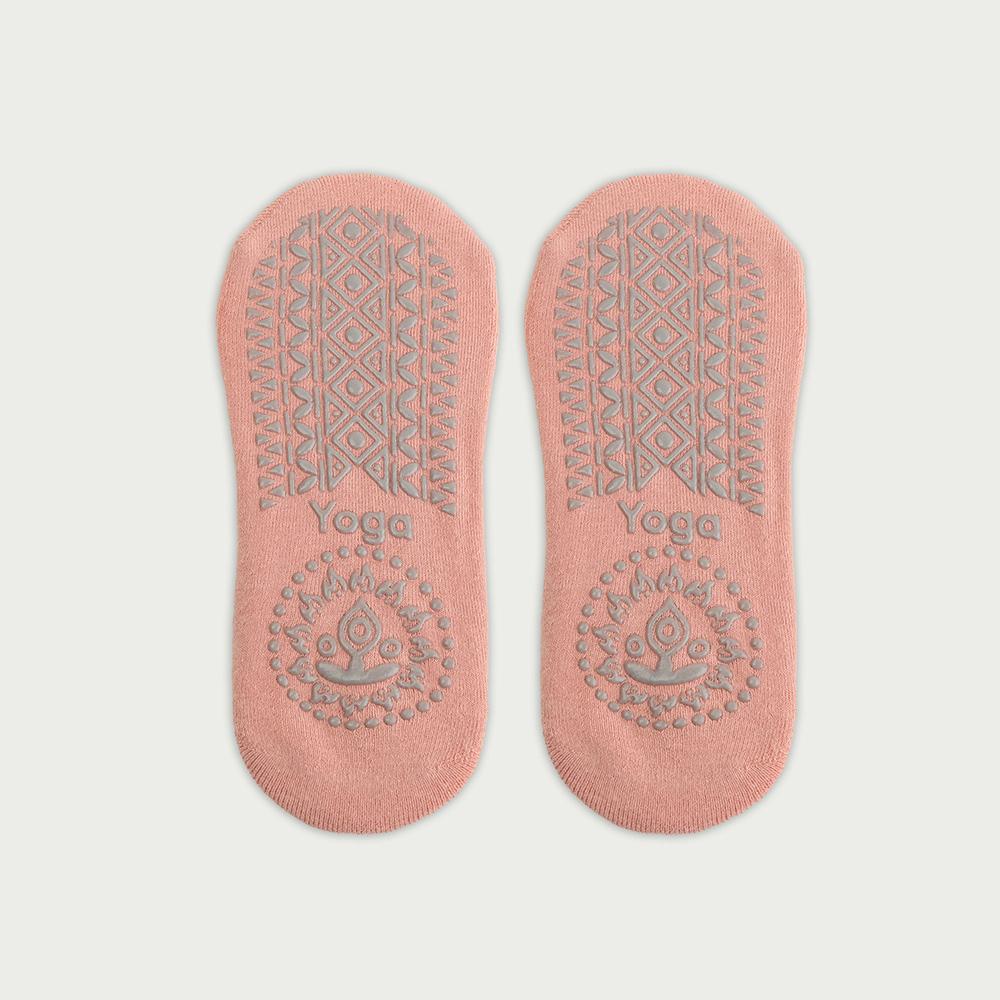 

1 пара носков для йоги, профессиональные противоскользящие носки для женщин, спортивные, впитывающие пот, дышащие носки для пилатеса, носки для спортзала, фитнеса, атлетические носки розовый