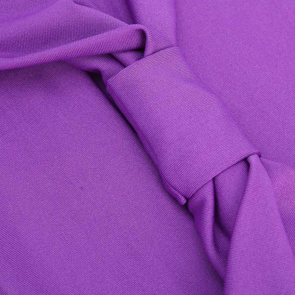 Cloth     Hairband Knot NonSlip Stretchy Hdband Women's Hair Band Accessories(Purple )
