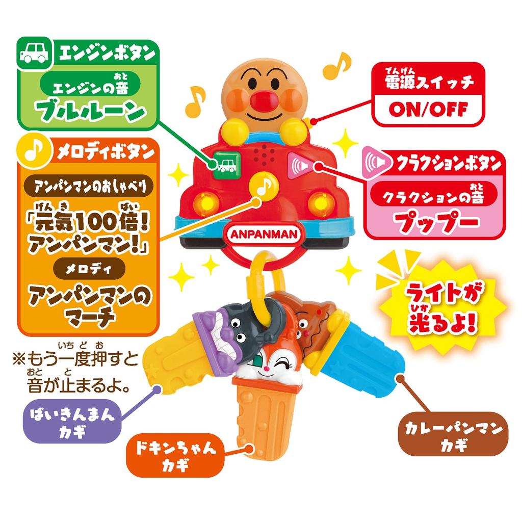 JOYPALETTE Anpanman NEW Always Drive Key for Going Out Together!