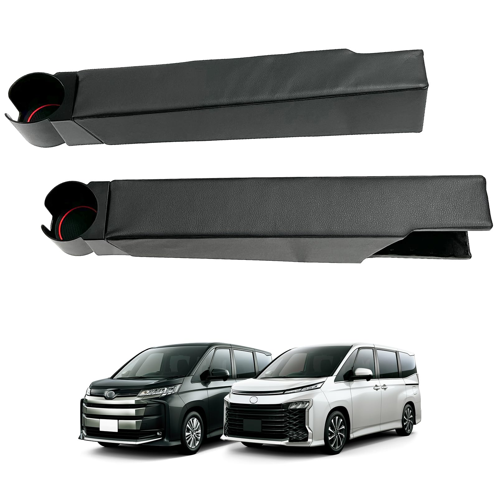 

TELLIKA Long Armrest for 2nd Row Fits Voxy 90 Series and Noah 90 Perfect for Dressing Up Your Second Row Interior and Customization Seats, Series,