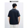 PEACEBIRD Men's Artist Series Striped Polo Shirt