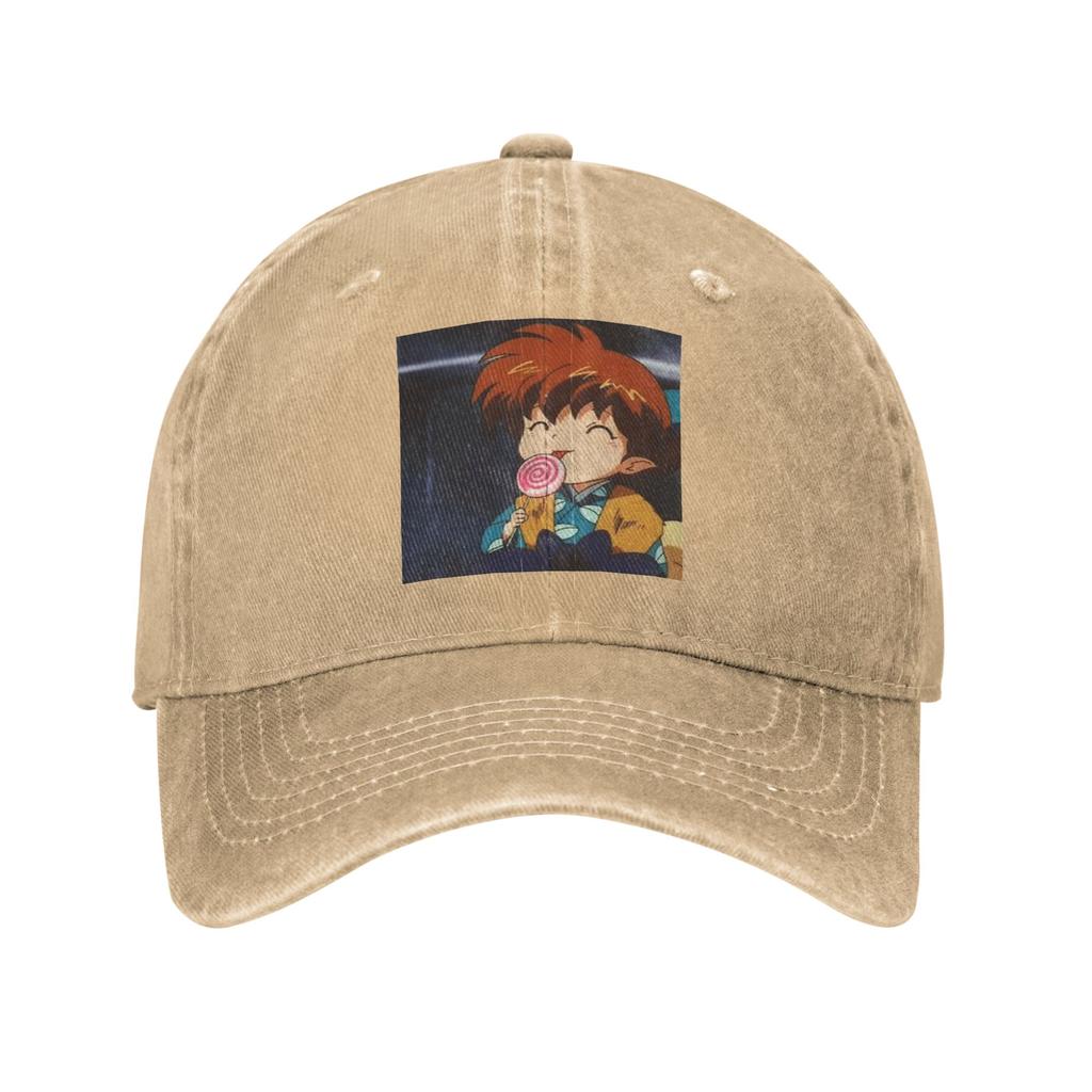 Anime Inuyasha Shippo Jeansstoff Kappe Lässige Baseballkappen Verstellbare Mütze Sommer Unisex Baseballkappen