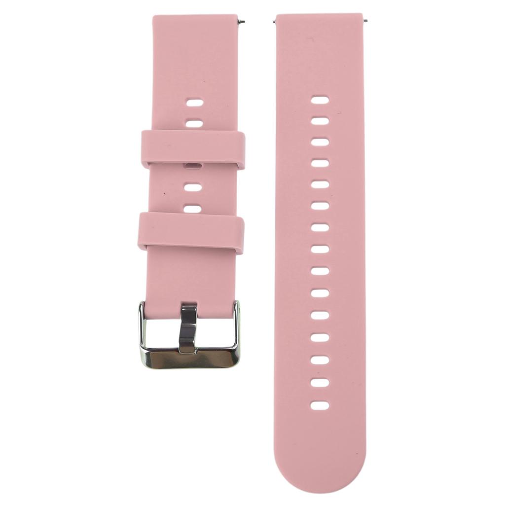 22/20mm Adjustable Sport Silicone Washable Replacement Strap Soft Wristband Bracelets Waterproof Washable Quick Release