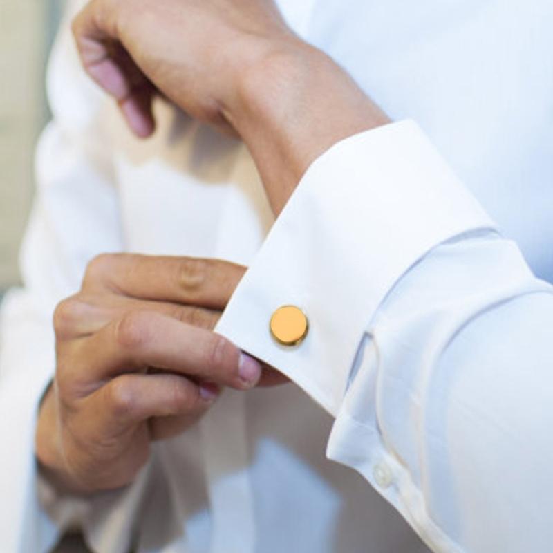 Stylish Men's Tie Clip and Cufflinks Set for Business Professional Craft of Stainless Steel With Elegant Designs