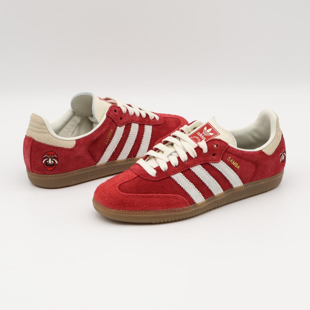 IG8905 Adidas Originals Samba TAL Better Scarlet Off White Sand Strata (Men's)