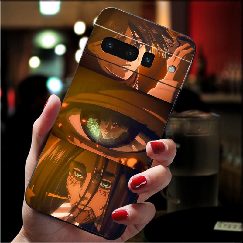 

Mikasa ackerman and eren yeager Funda Phone Case For Google Pixel 10 9 Pro XL 9A 8 7 6 Pro Pixel 8A 7A 6A Pixel 8 7 6 5 Case Google Pixel 8 Pro
