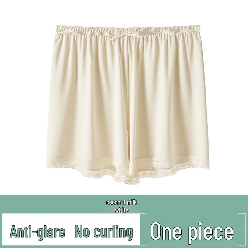 2025 Women s Anti-Exposure Summer Lace Safety Shorts - Lightweight, Non-Rolling, Loose Fit Base Layer XL (65-75 kg)