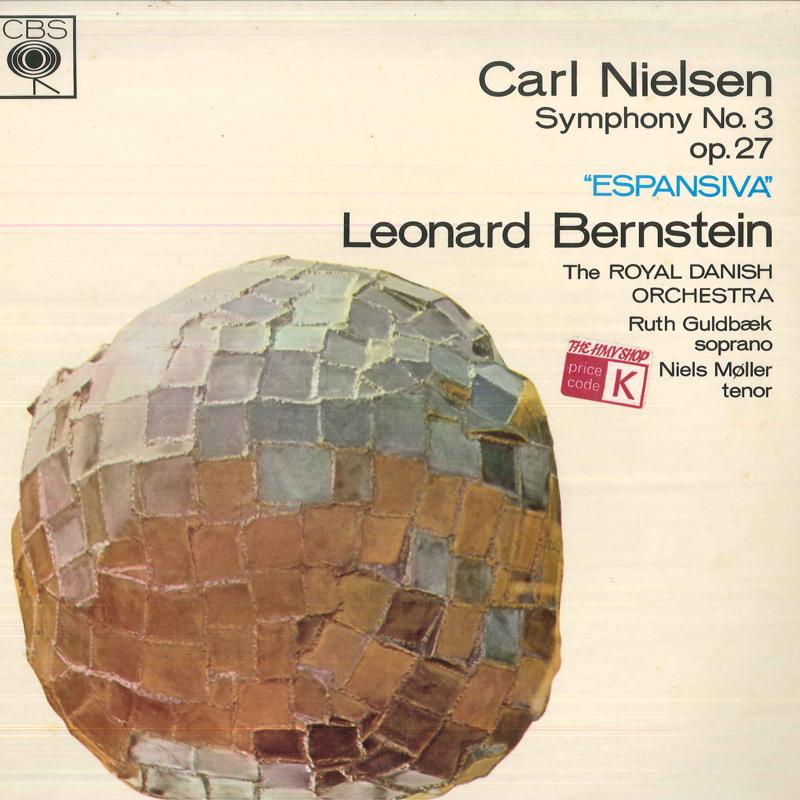 

LP Record CARL NIELSEN LEONARD BERNSTEIN RO Symphony No. 3 Op. 27 Espansiva SBRG72369 CBS 1965 UK Classical Used