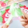 Ventaglio Portatile Pieghevole Creativo a Forma di Frutta Cartoon per Bambini - Ventaglio Portatile in Plastica Fresco per l'Estate