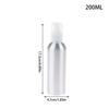 30-150-500Ml Aluminum Liquid Bottle Portable Lotion Dispenser Empty Container Refillable With Full Cover Cap For Cosmetics