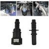 Fuel Line Hose Connector Pipe Connector 9.89-ID8 Straight Pipe Connector Set Parts Quick Release 9.89mm ID8 Quick Connect
