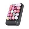   Wireless Numeric Keyboard Chocolate Keycap for Game Direction Switching AK18 2.4G
