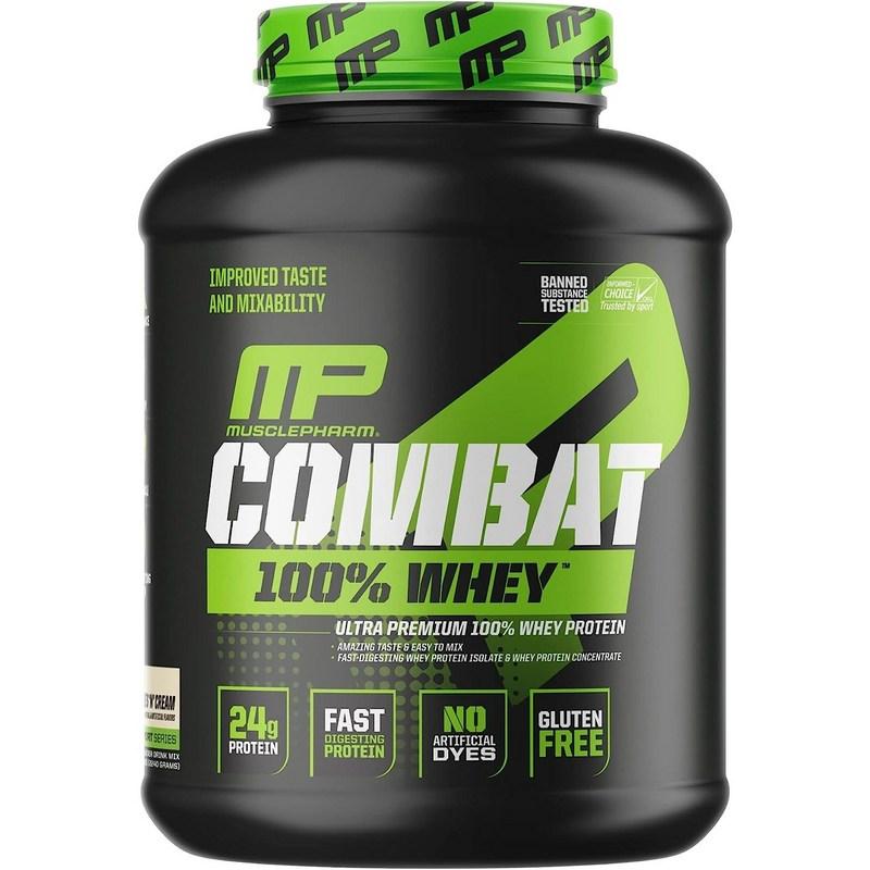

Muscle Farm Combat Ultra Whey Protein Powder Drink Mix Supplement Cookies & Cream