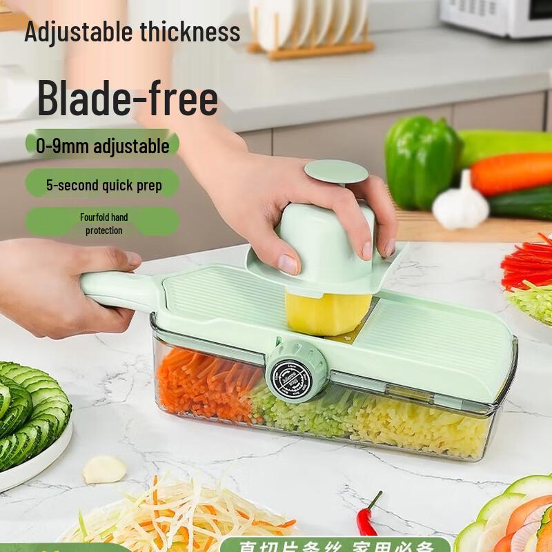 

Mei Zhi Kou Multi-functional Adjustable Vegetable Slicer