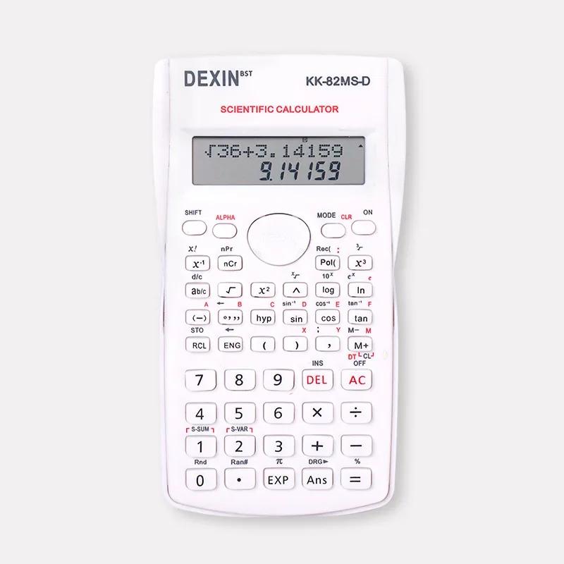 Portable Handheld Student Calculator Scientific Calculator 82ms Creative Color Function Calculator Student School Supplies